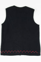 Black Trees Ugly Christmas Vest 57558