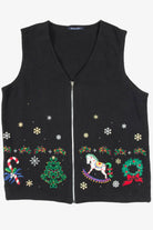 Black Ugly Christmas Vest 57560
