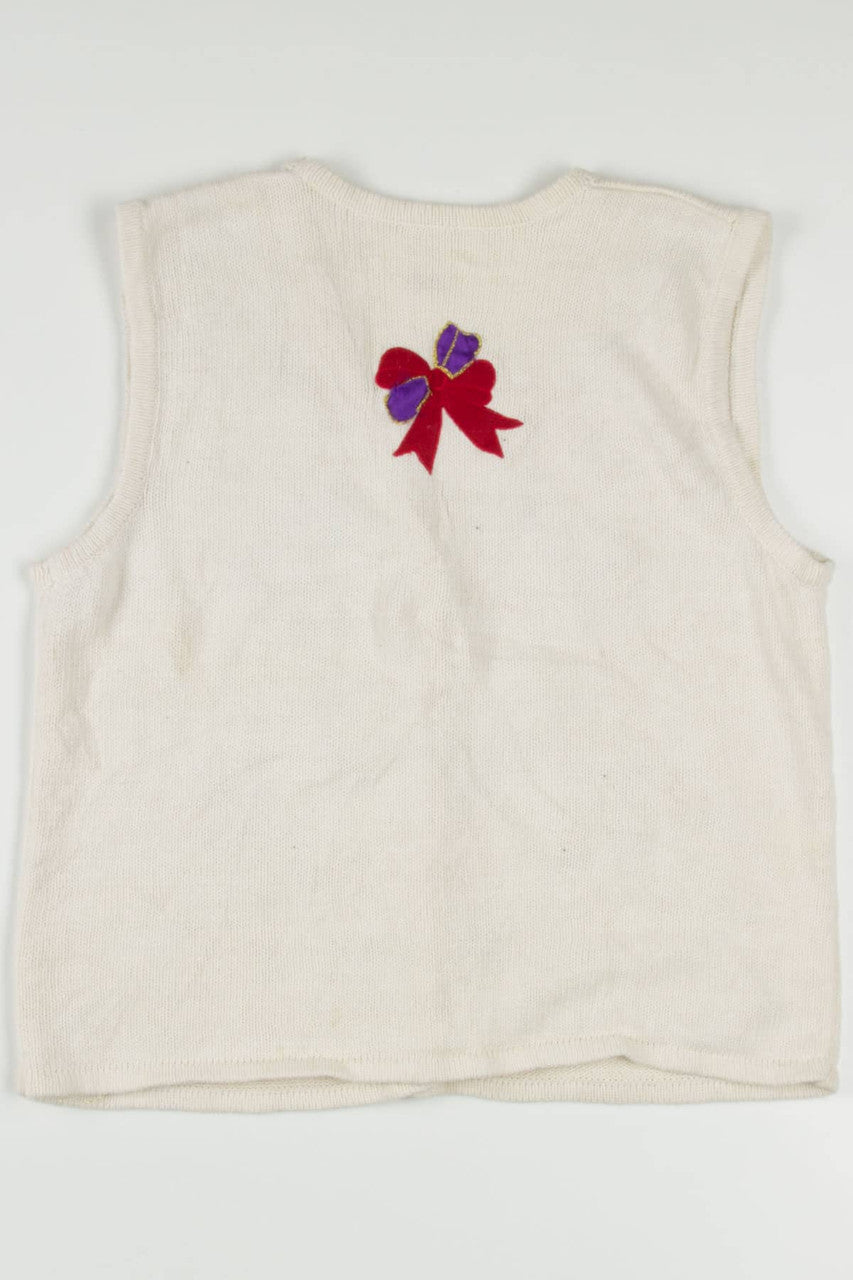 Cream Ugly Christmas Vest 57567