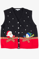 Black Ugly Christmas Vest 57588
