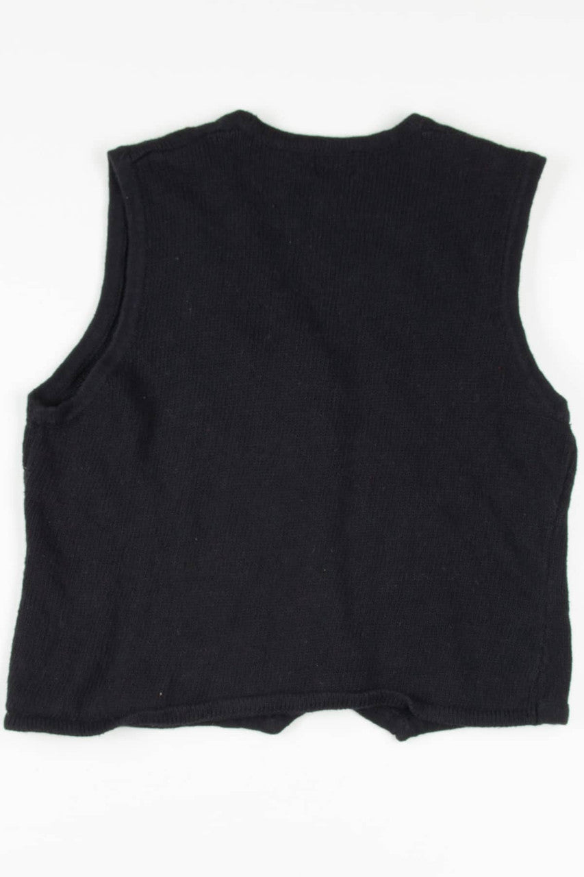 Black Ugly Christmas Vest 57593