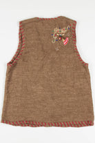 Tiara International Reindeer Ugly Christmas Vest 57618