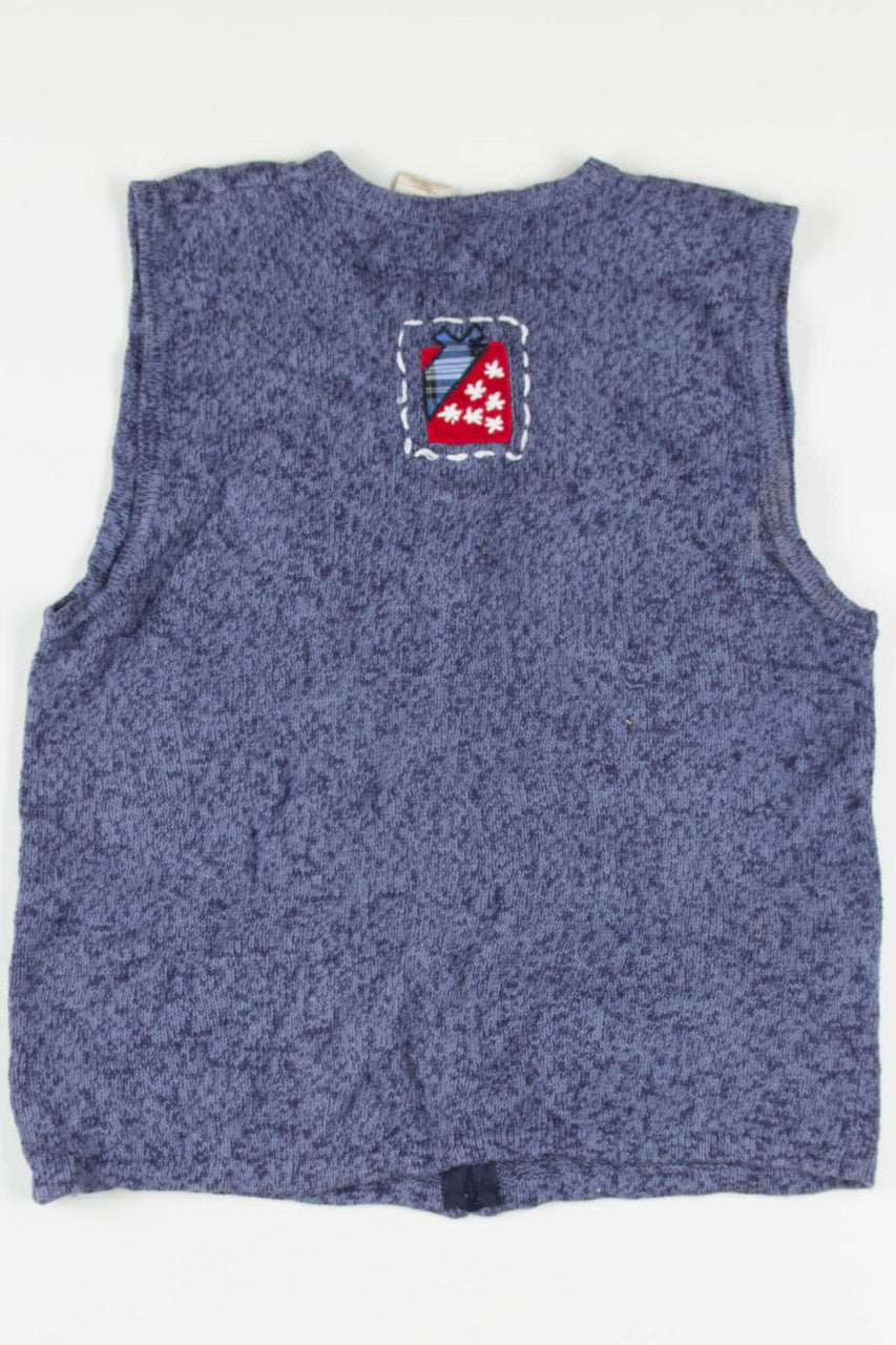 Blue Ugly Christmas Vest 57637