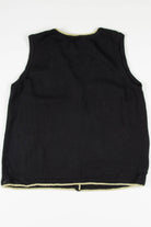 Black Poinsettias Ugly Christmas Vest 57656