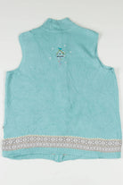 Blue Snowmen Ugly Christmas Vest 57770