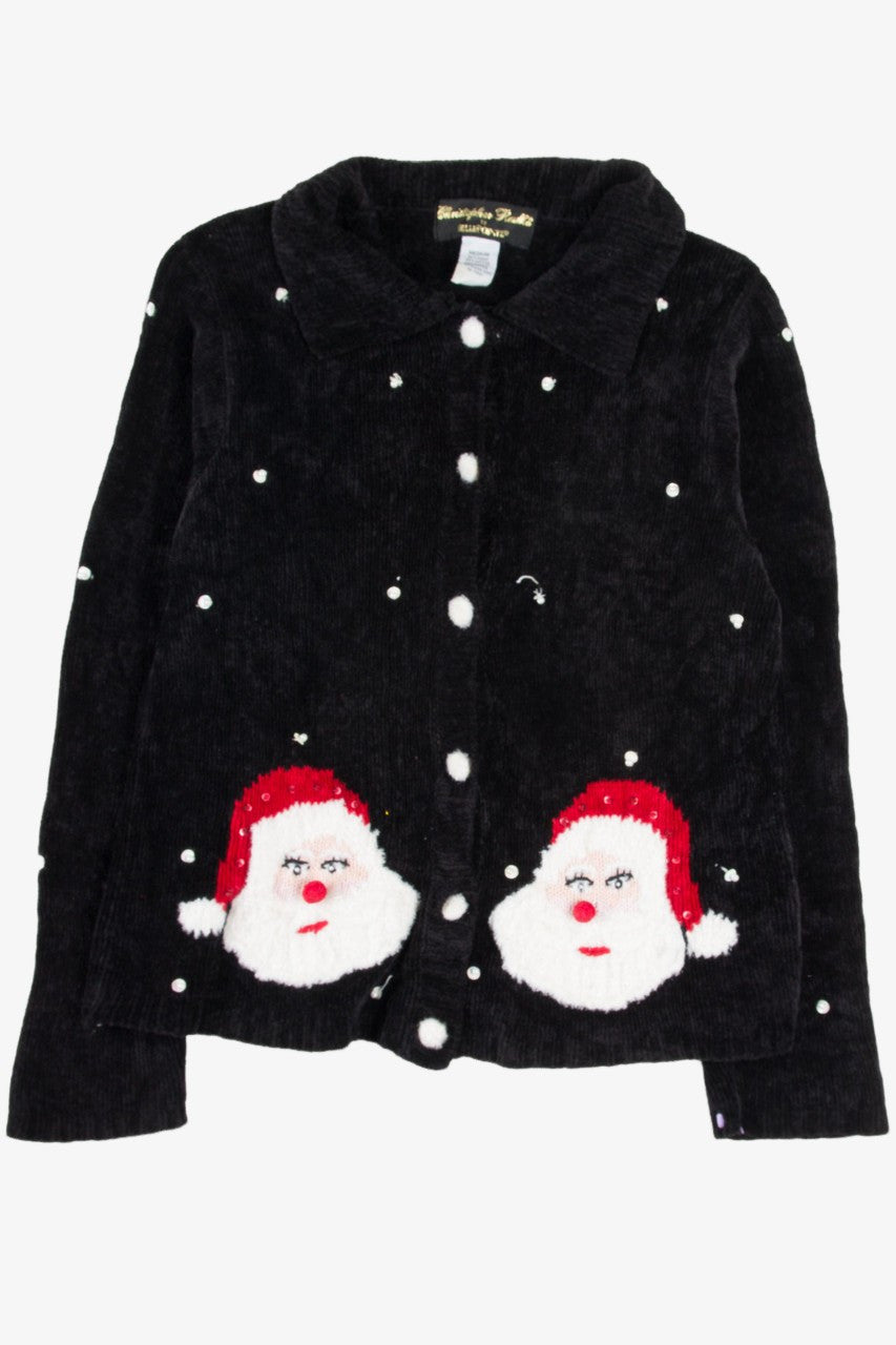 Black Ugly Christmas Cardigan 57771