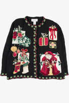 Black Ugly Christmas Cardigan 57772