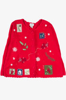 Red Ugly Christmas Cardigan 57796