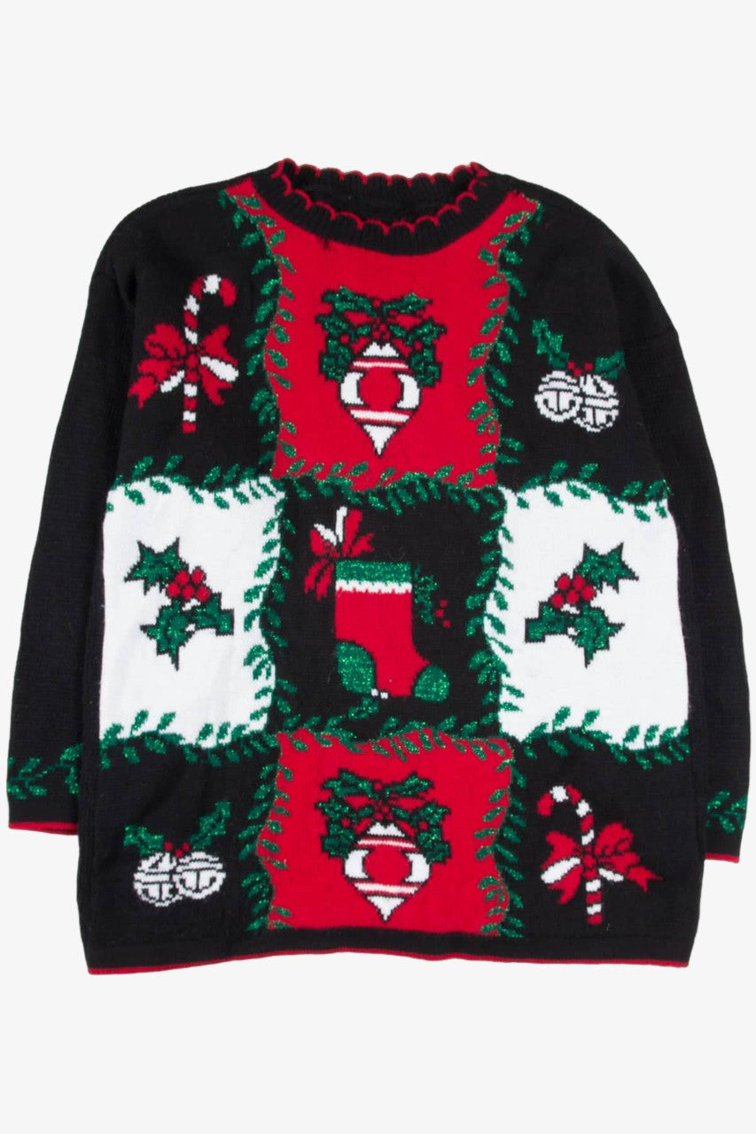 Black Ugly Christmas Pullover 57803