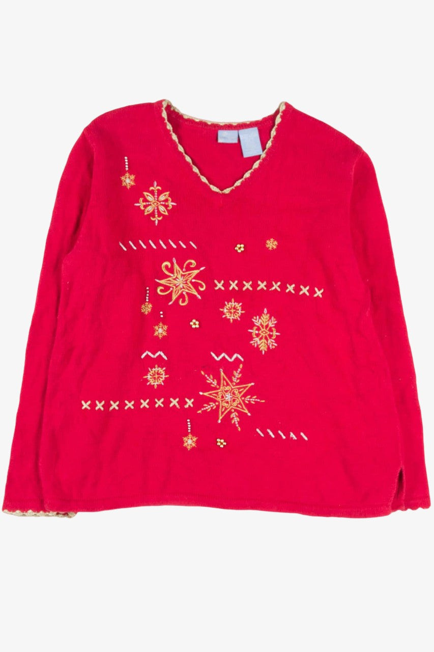 Red Ugly Christmas Pullover 57809