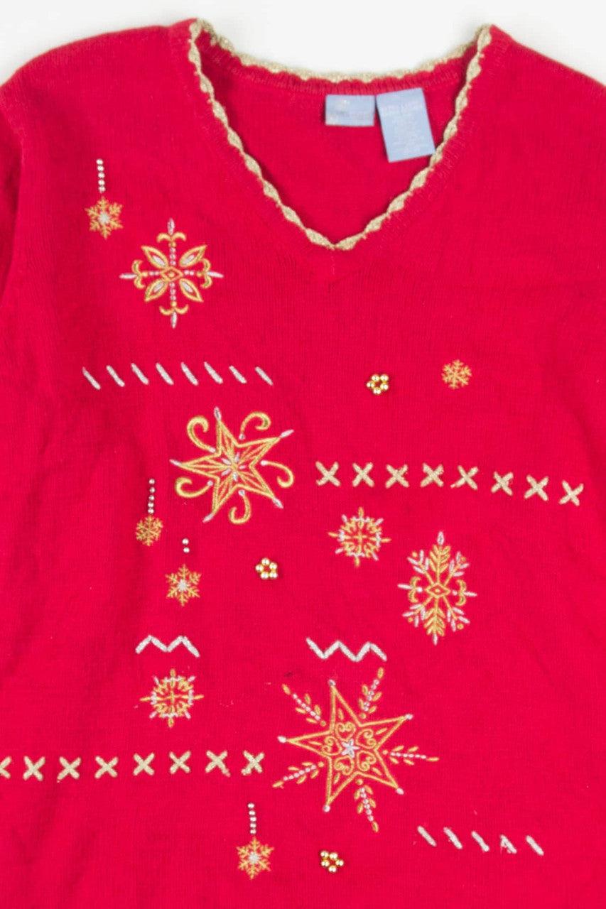Red Ugly Christmas Pullover 57809