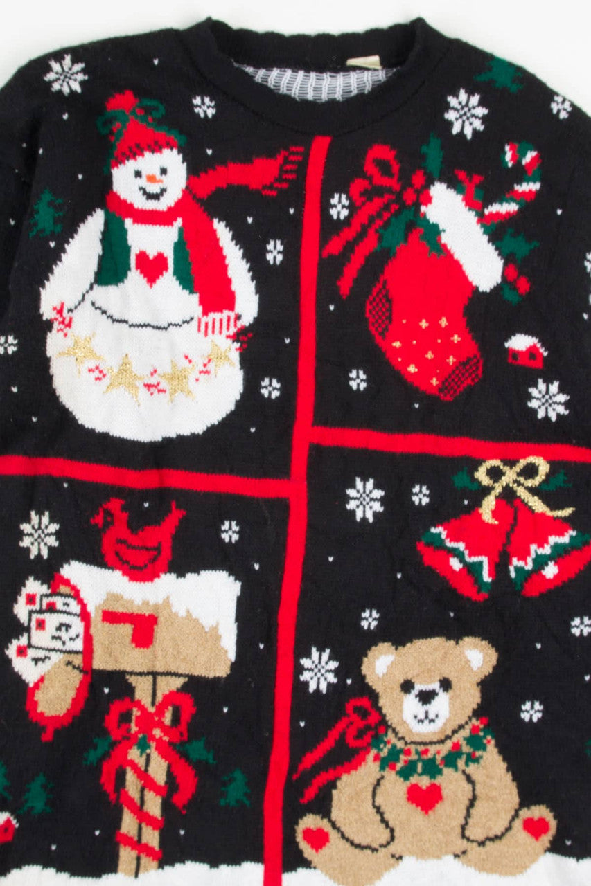 Black Ugly Christmas Pullover 57818