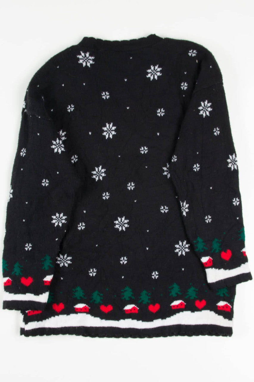 Black Ugly Christmas Pullover 57818