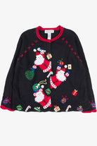 Black Ugly Christmas Cardigan 57827