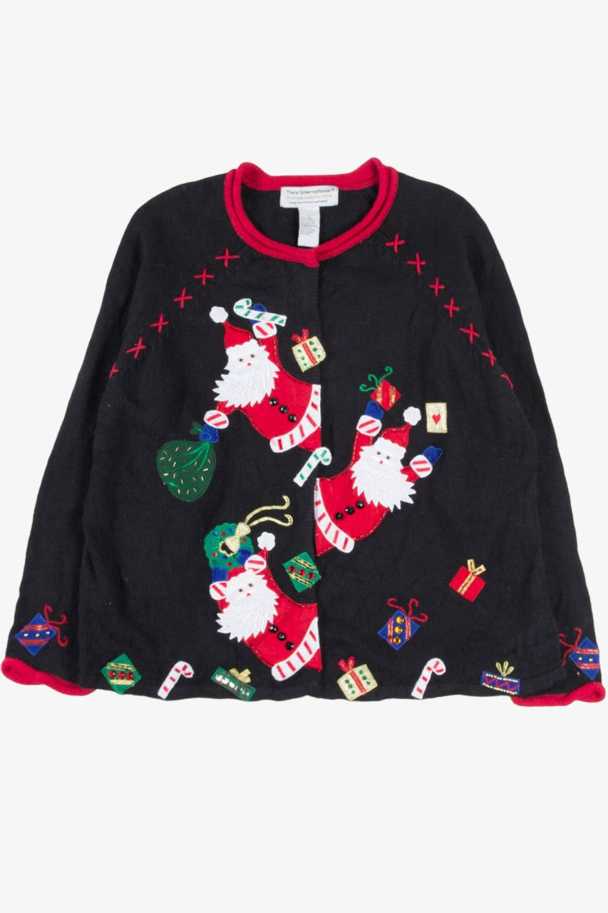Black Ugly Christmas Cardigan 57827