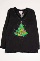 Deadstock Quacker Factory Ugly Christmas Pullover 57844