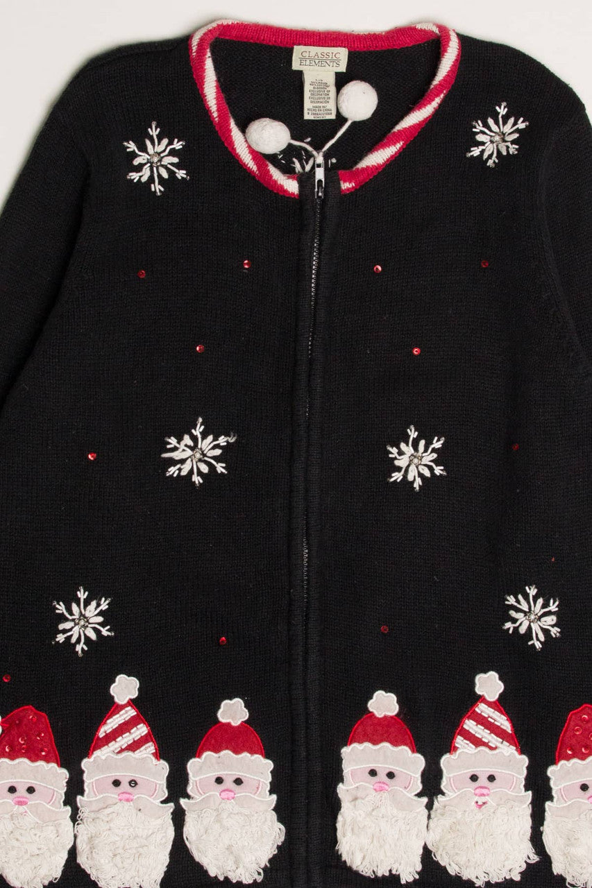 Black Ugly Christmas Cardigan 57845