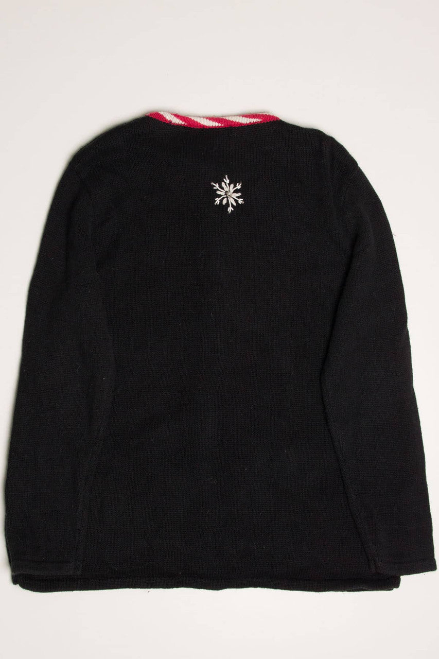 Black Ugly Christmas Cardigan 57845