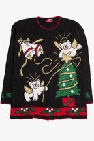 Black Ugly Christmas Pullover 57859