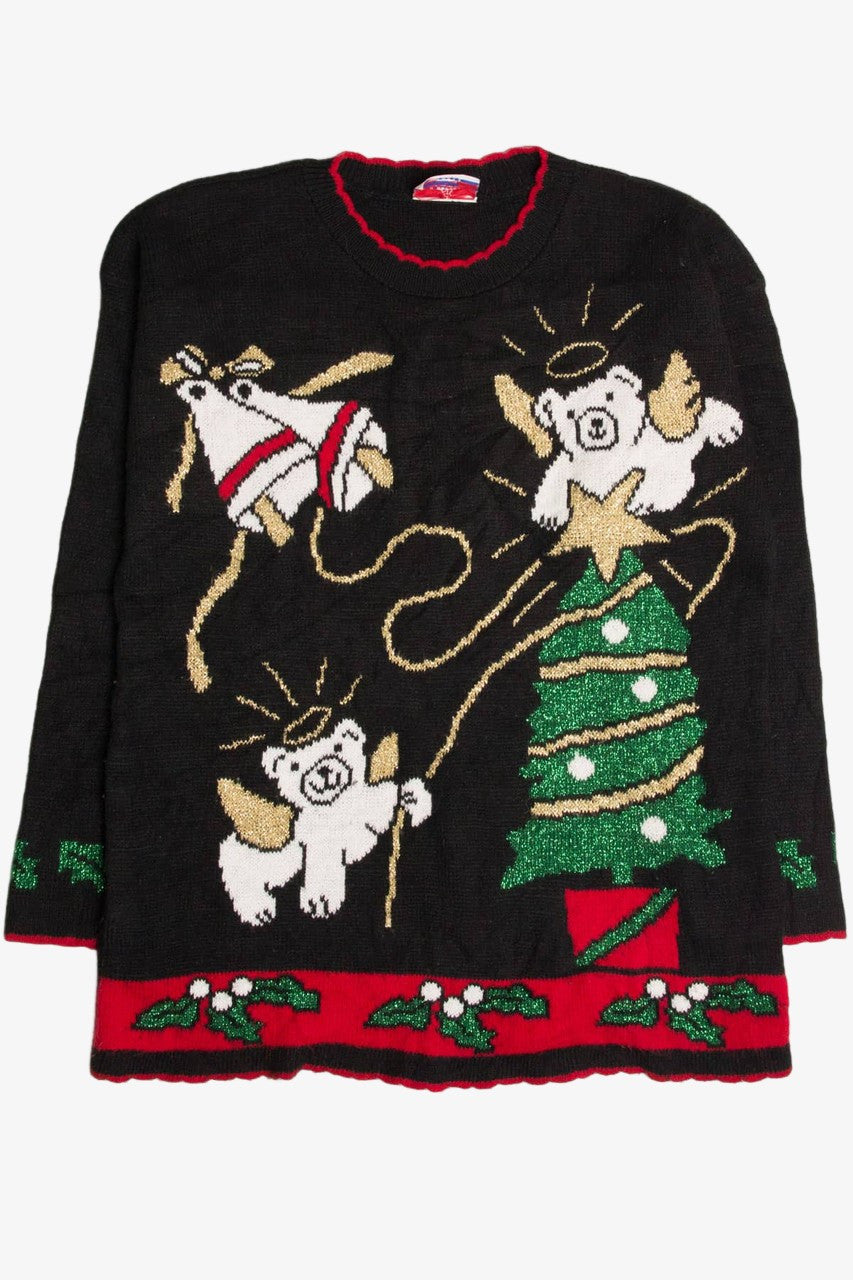 Black Ugly Christmas Pullover 57859