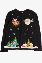 Black Ugly Christmas Cardigan 57862