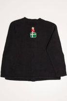 Black Santa Ugly Christmas Cardigan 57867