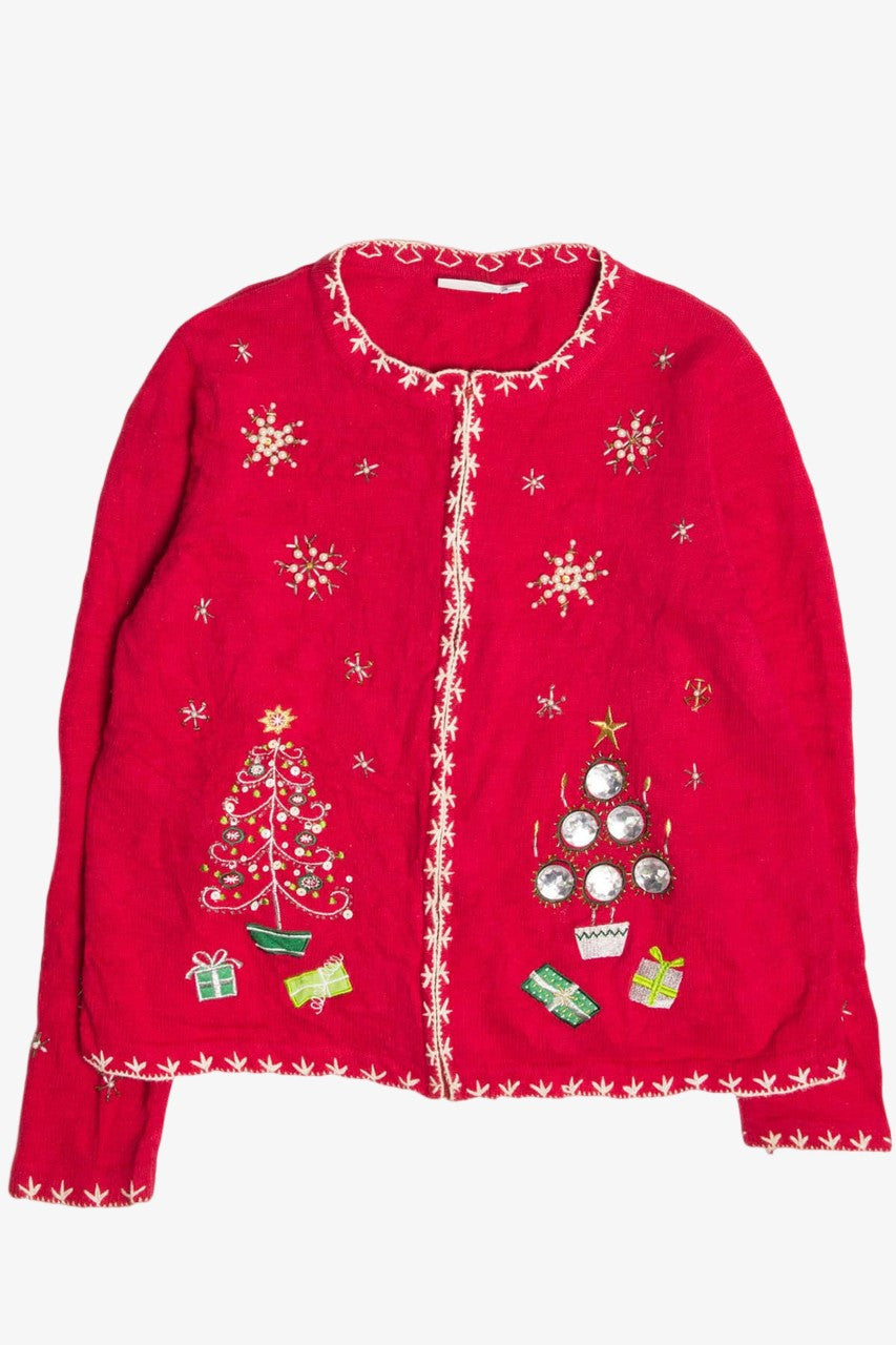 Red Ugly Christmas Cardigan 57874