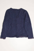Blue Reindeer Ugly Christmas Cardigan 57880