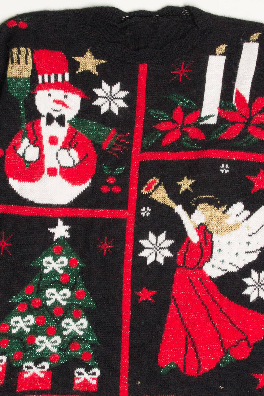 Black Ugly Christmas Pullover 57884