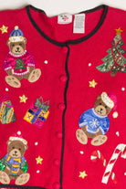 Red Ugly Christmas Cardigan 57896