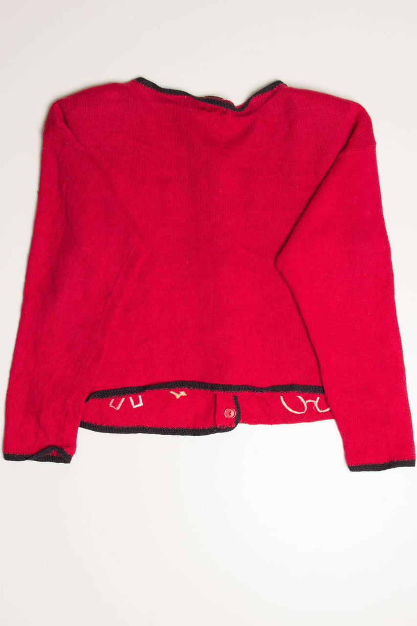 Red Ugly Christmas Cardigan 57896