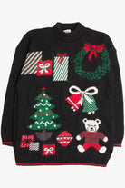 Black Ugly Christmas Pullover 57897