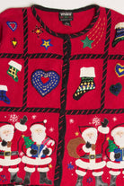 Red Ugly Christmas Cardigan 57903