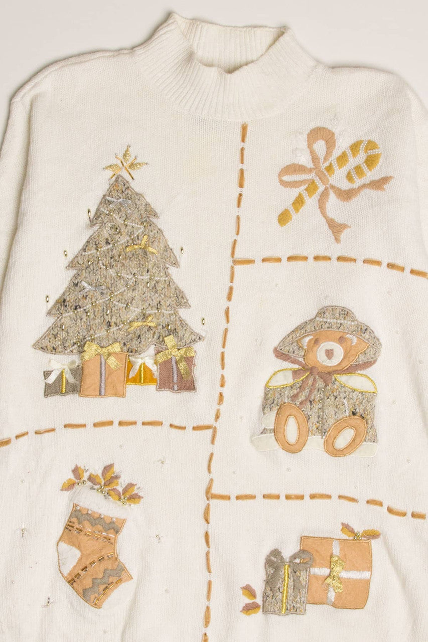 White Ugly Christmas Pullover 57909