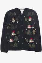Black Ugly Christmas Cardigan 57926