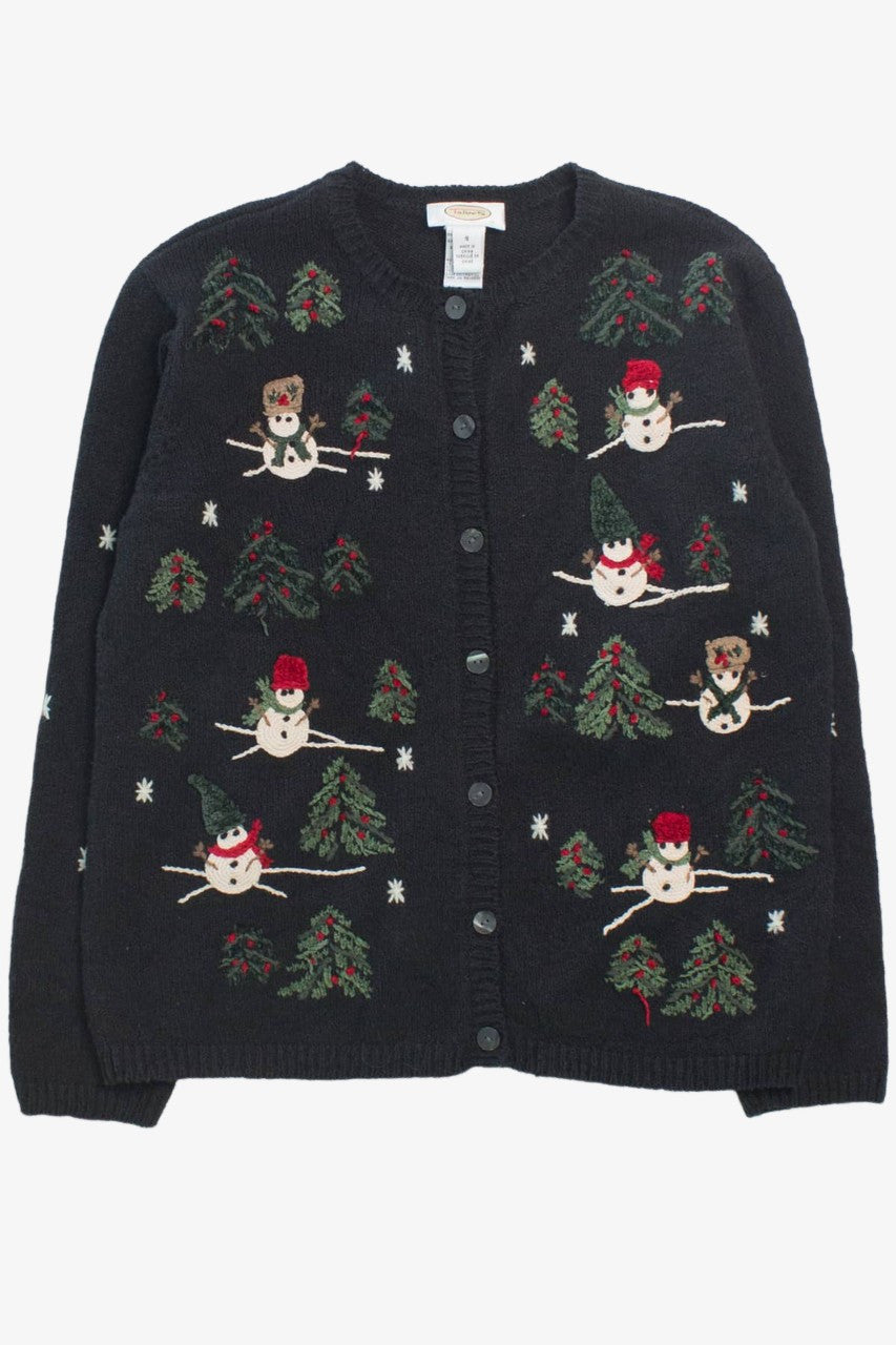 Black Ugly Christmas Cardigan 57926