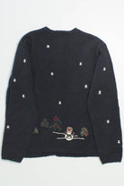 Black Ugly Christmas Cardigan 57926