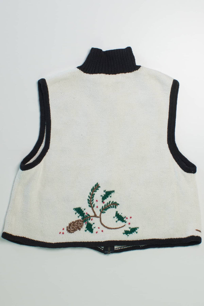 White Ugly Christmas Vest 57929