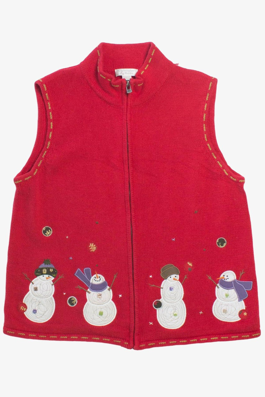 Red Ugly Christmas Vest 57930