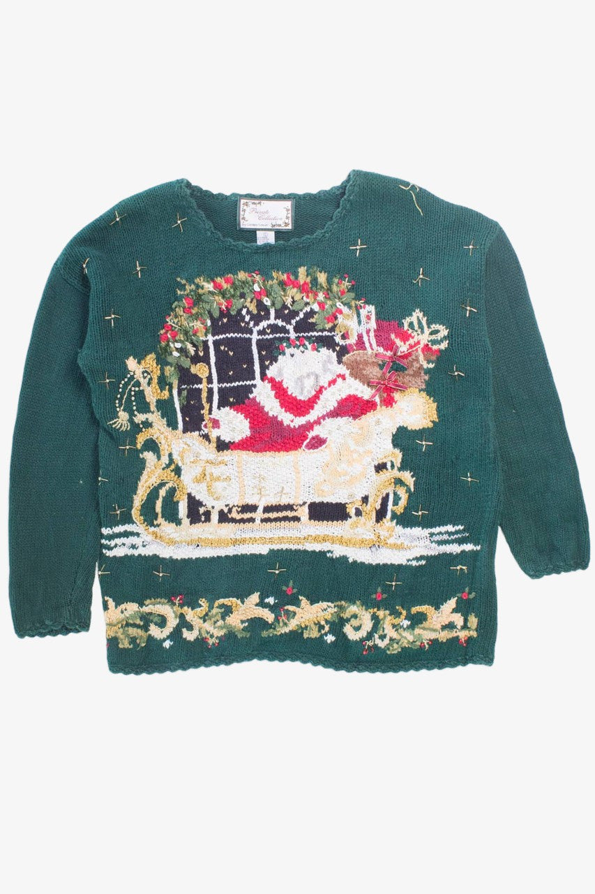 Green Ugly Christmas Pullover 58004
