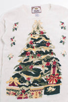 White Ugly Christmas Pullover 58035