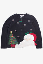 Black Ugly Christmas Cardigan 58047