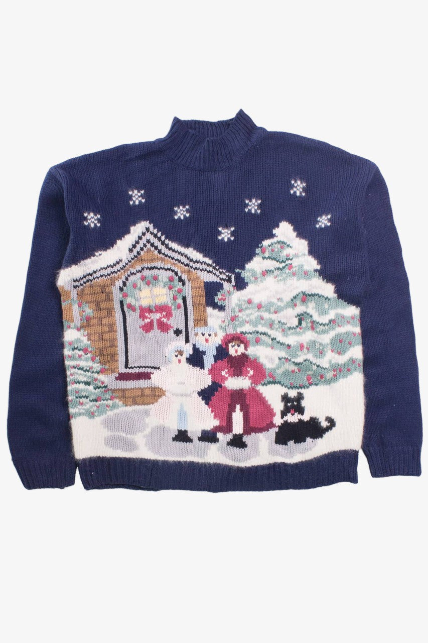 Blue Ugly Christmas Pullover 58061