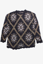 Black Ugly Christmas Pullover 58069