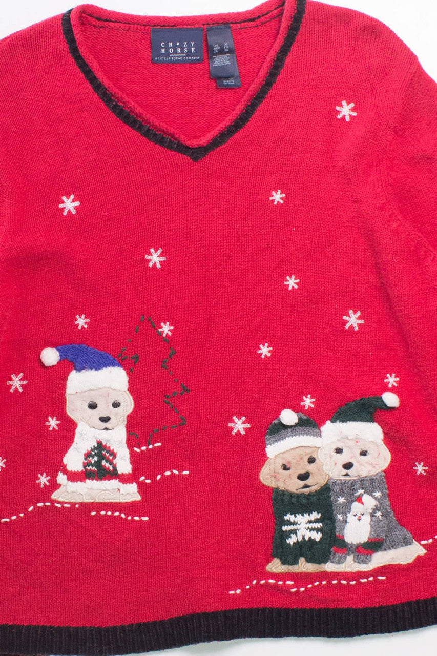 Crazy Horse Ugly Christmas Pullover 58086