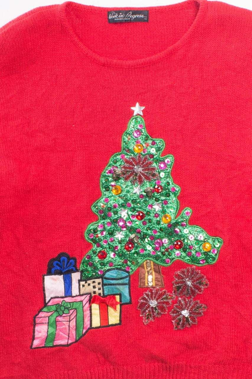 Red Ugly Christmas Sweater 58097