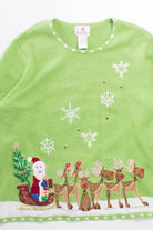 Green Ugly Christmas Pullover 58108