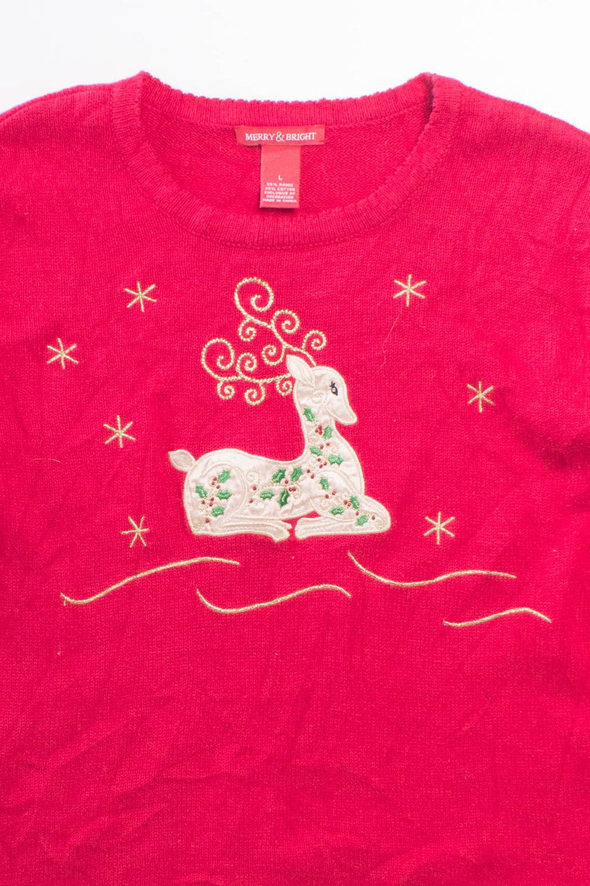 Red Ugly Christmas Sweater 58109