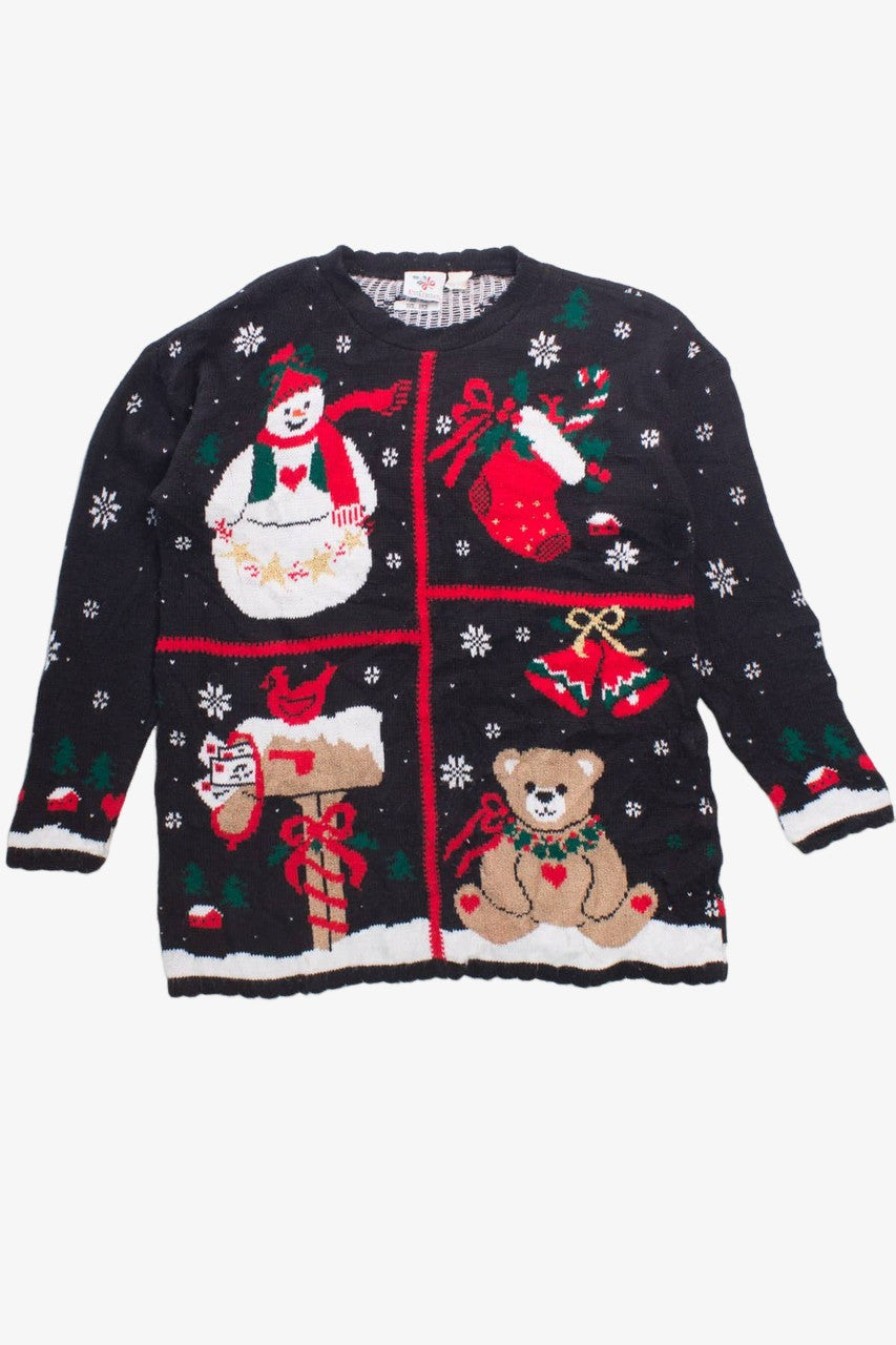 Black Ugly Christmas Sweater 58114