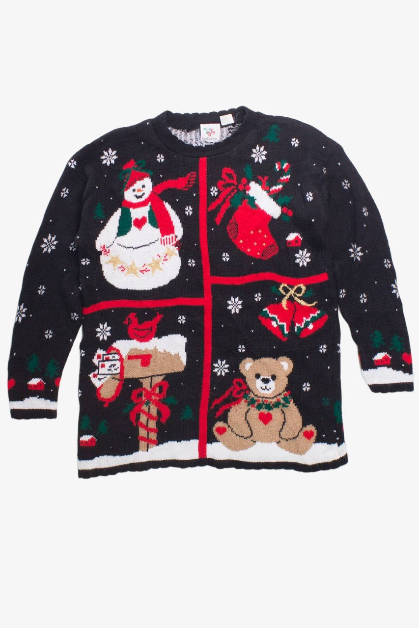 Black Ugly Christmas Sweater 58126